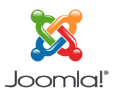 Das Bild zeigt das Logo vom Content Management System Joomla.